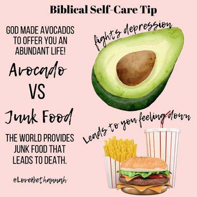 Avocado's vs Junk Food | Honoring Our Bodies