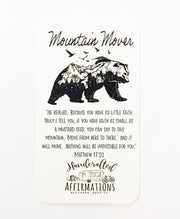 “Mountain Mover” Female Hoodie-Handcrafted Affirmations