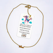 “You Are Valued” Word Necklace-Handcrafted Affirmations