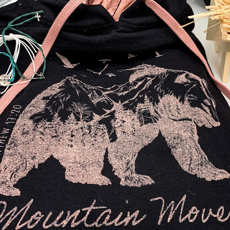 “Mountain Mover” Female Hoodie-Handcrafted Affirmations